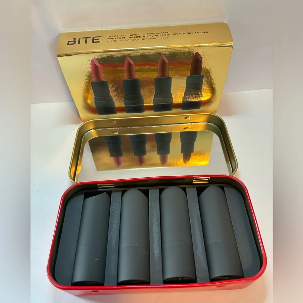 Bite Beauty The Perfect Bite Amuse Bouche Lipstick Set DISCONTINUED Rare NIB - Picture 4 of 5